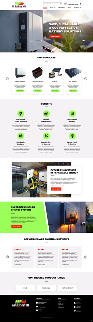 Web Design by pb for Edelhardt | Design: #34670286