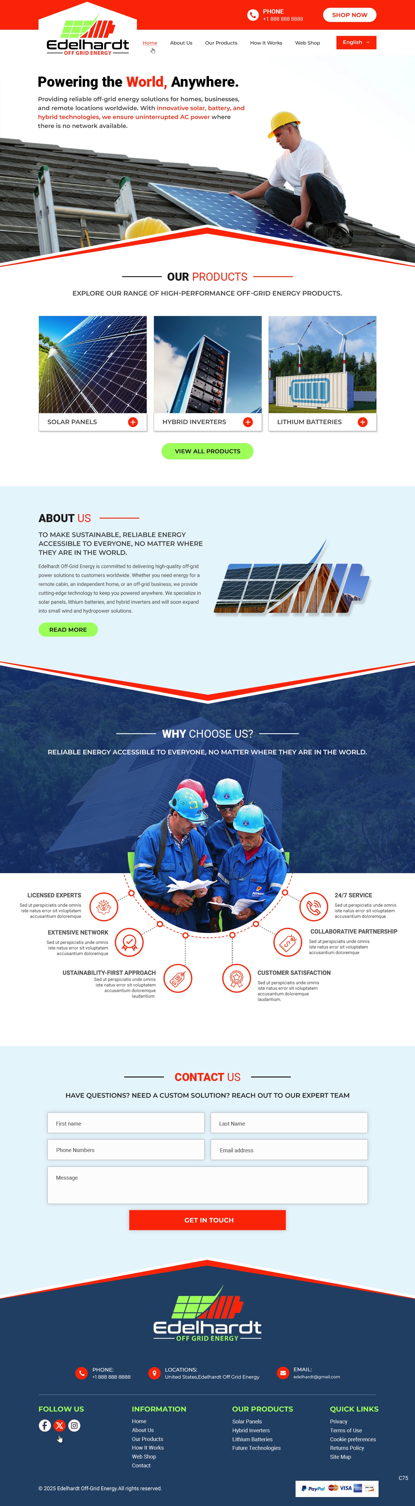 Web Design par pb pour Edelhardt | Design #34670287