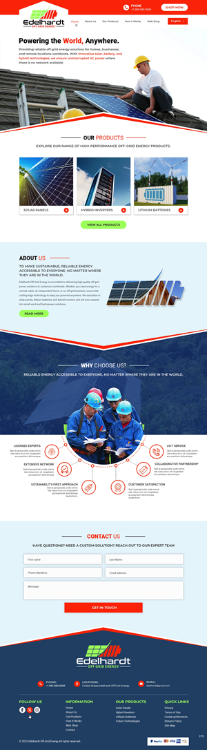 Web Design by pb for Edelhardt | Design: #34670287
