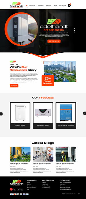 Web Design by pb for Edelhardt | Design: #34678582