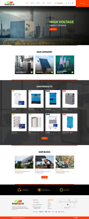 Diseño Web por Ved Web Services para Edelhardt | Diseño #34669846