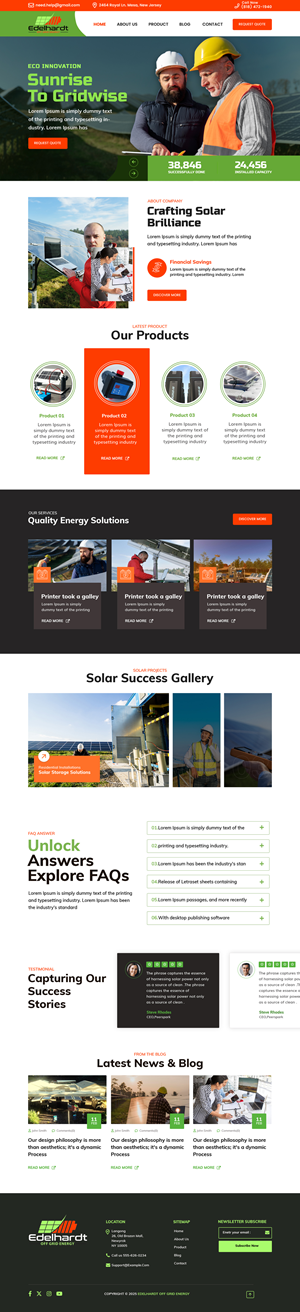 Web Design par sai.designer87 pour Edelhardt | Design : #34669440