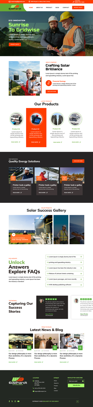 Web Design par sai.designer87 pour Edelhardt | Design : #34669442