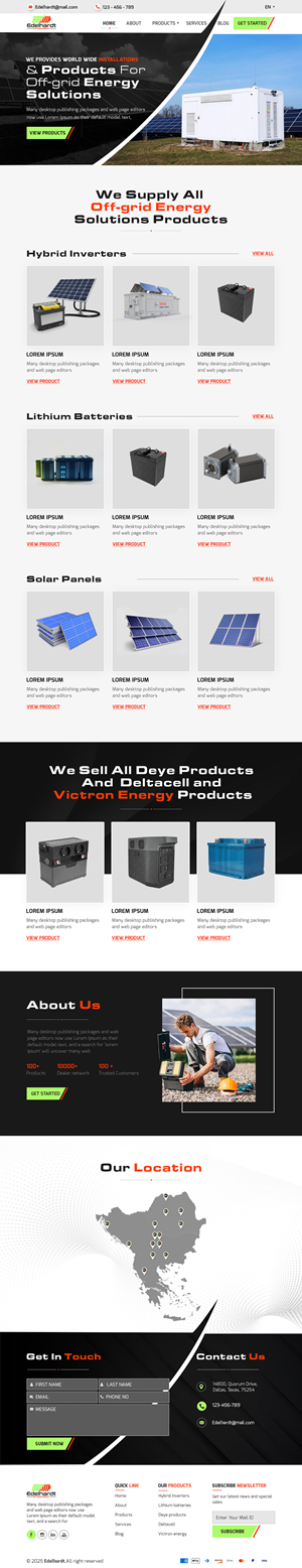 Web Design par sai.designer87 pour Edelhardt | Design : #34678256