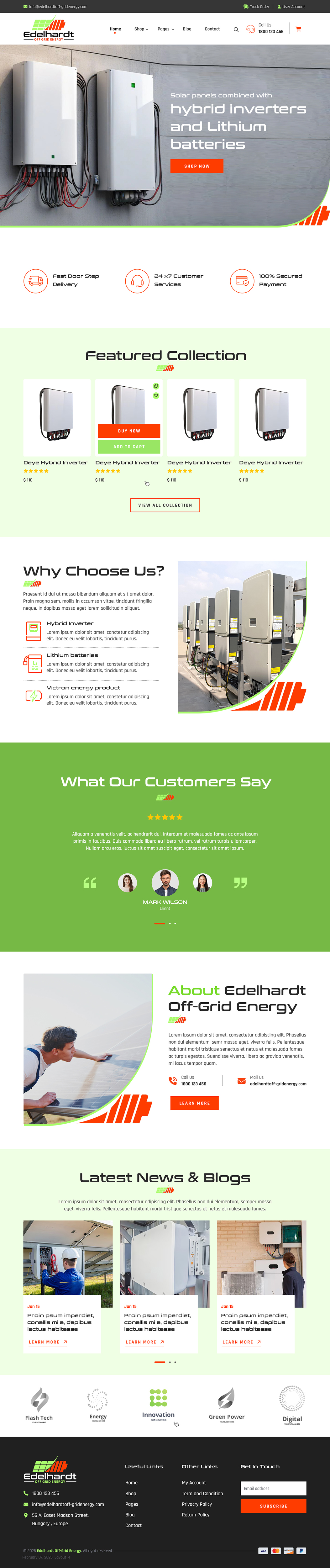 Web Design by sai.designer87 for Edelhardt | Design #34699972