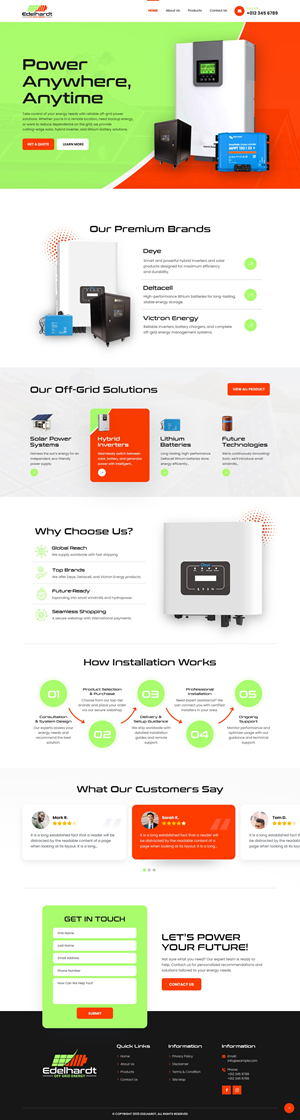 Web Design par nzdesigners pour Edelhardt | Design : #34679055