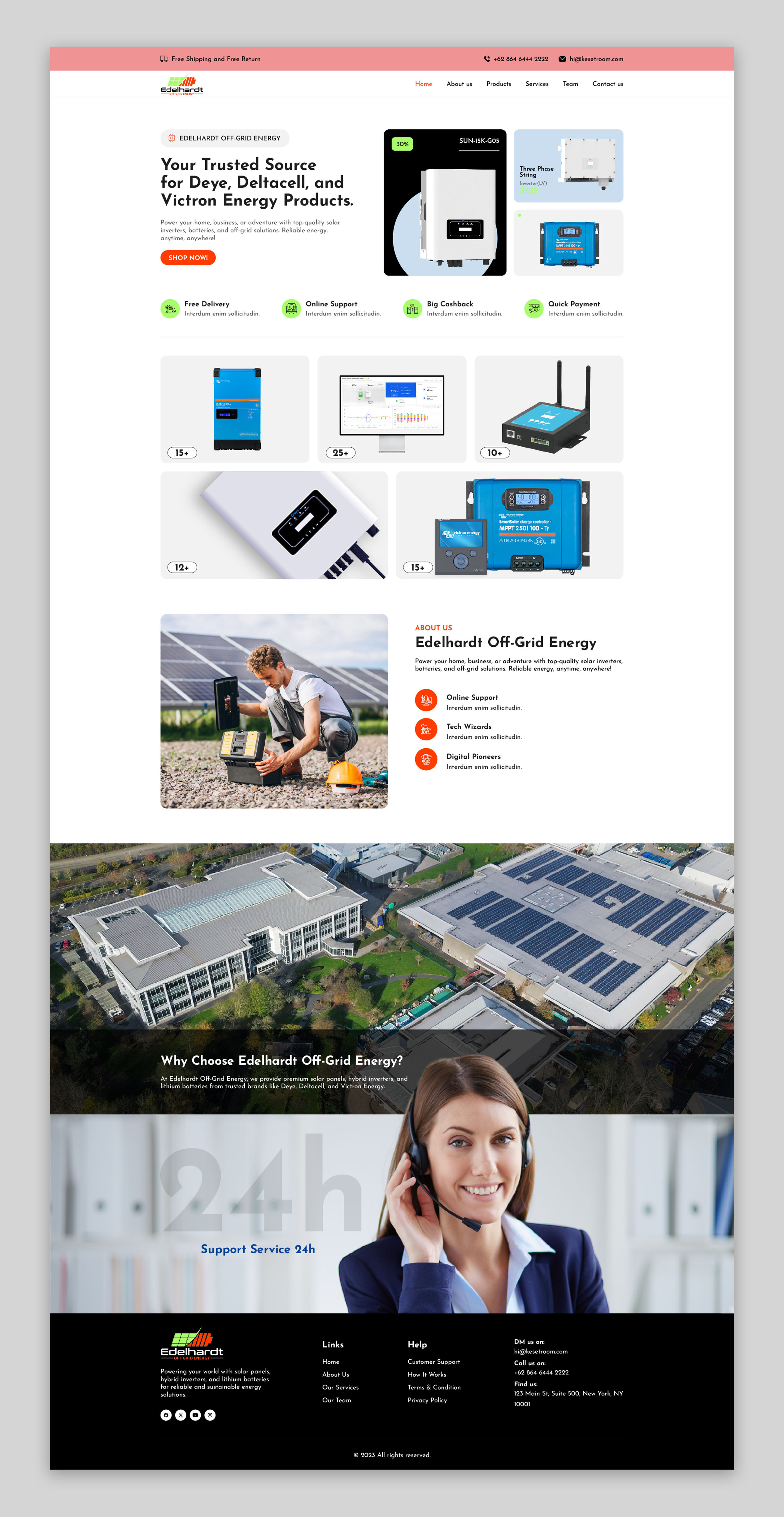 Web Design par Titan Solbiz pour Edelhardt | Design #34674804