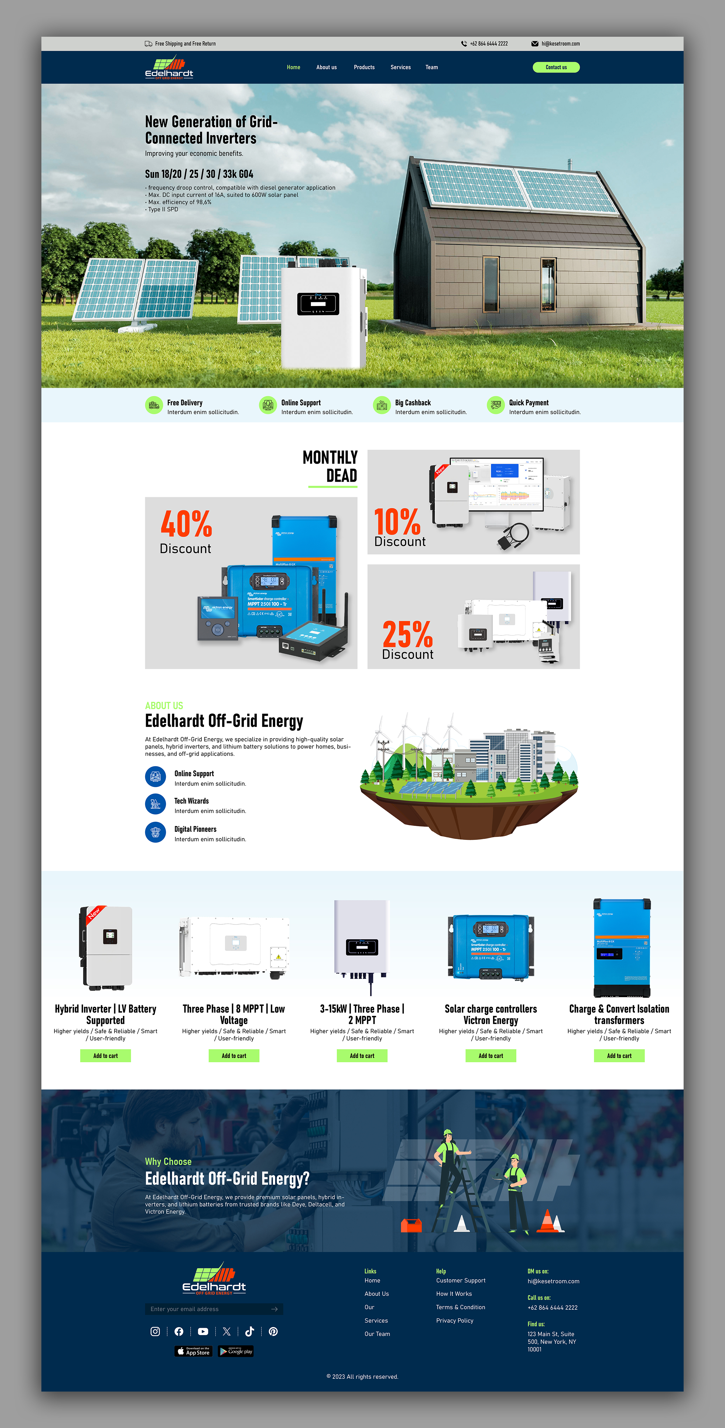 Web Design by Titan Solbiz for Edelhardt | Design #34683006
