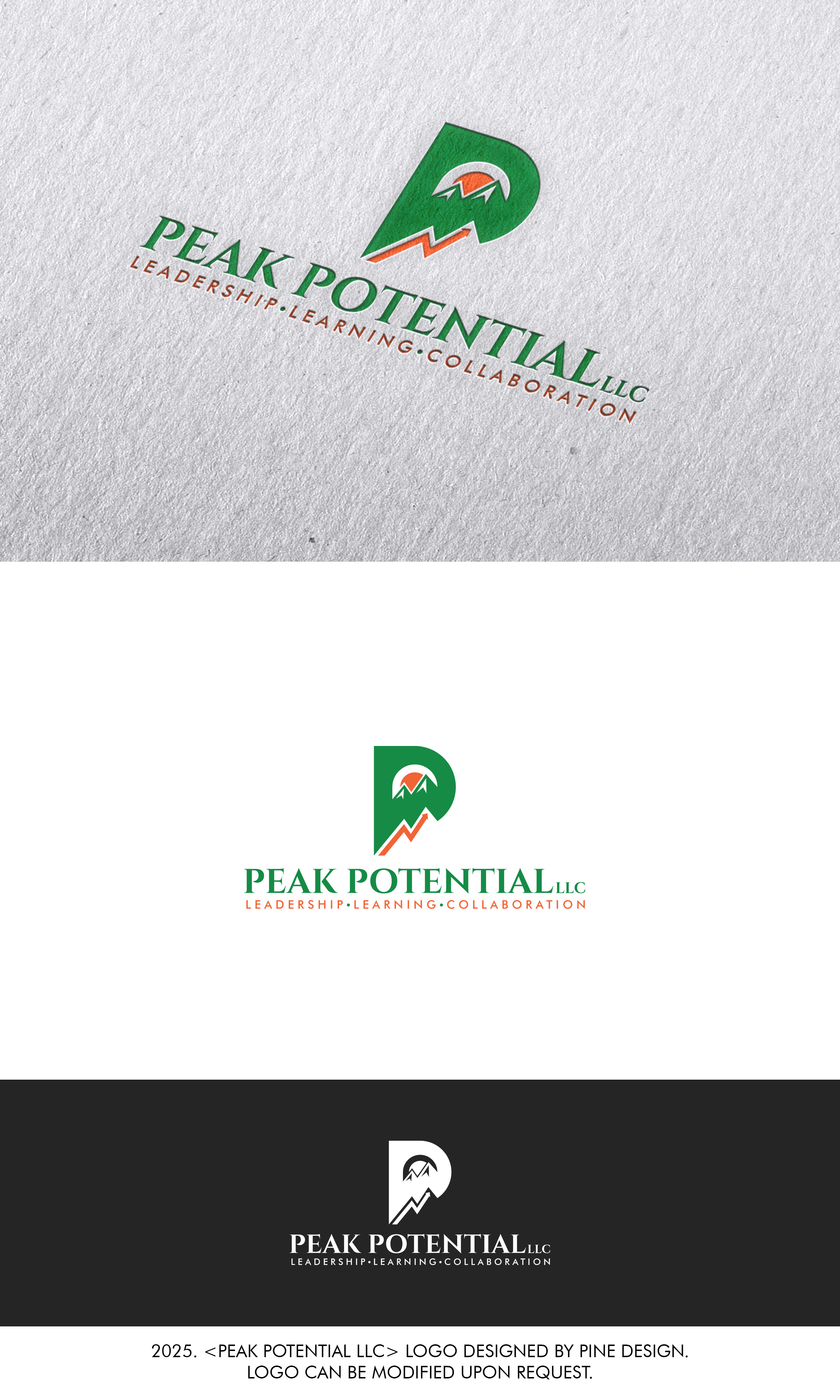 Logo Design by pine design for Peak Potential, LLC | Design #34660694