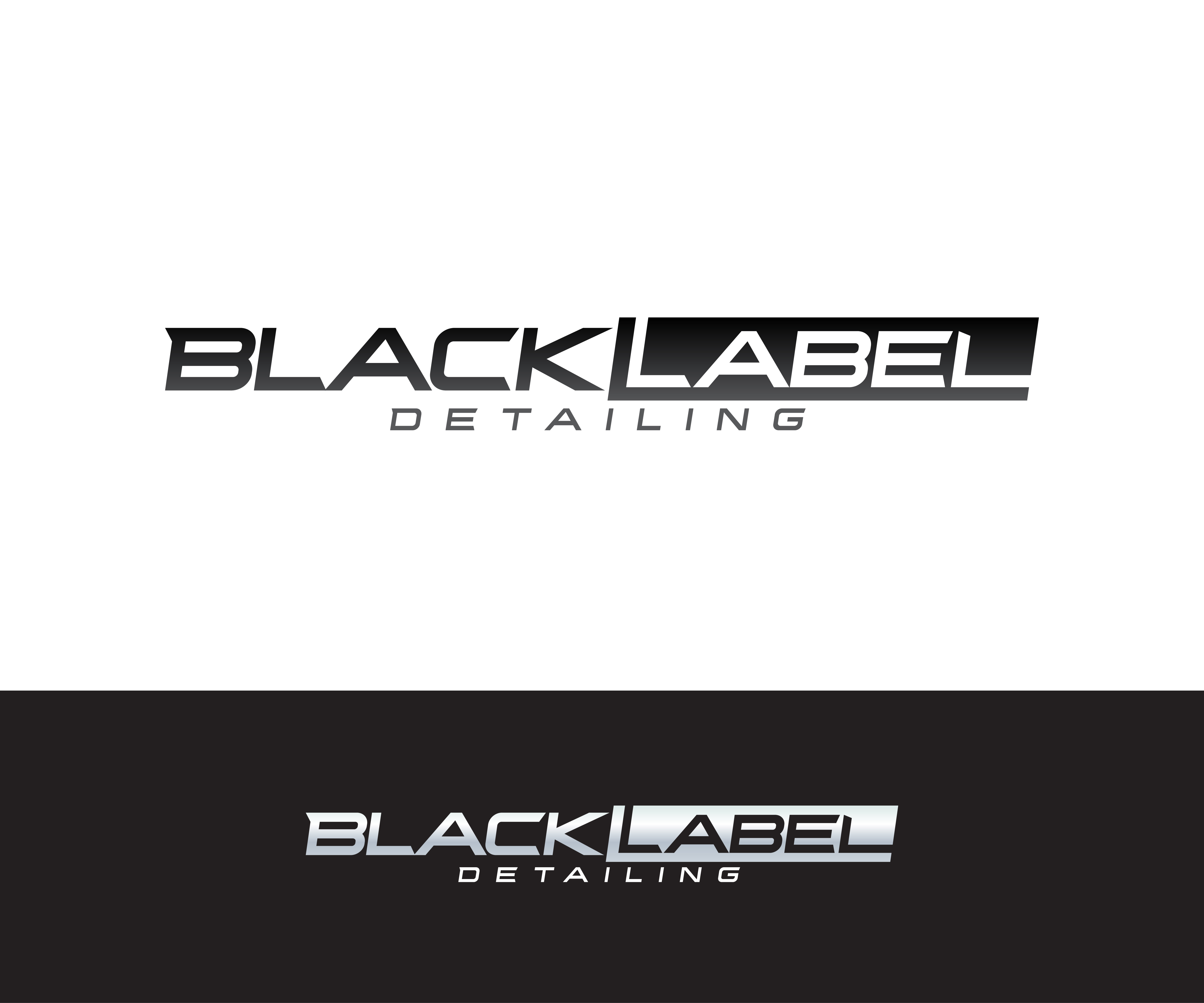 Logo Design by James J. for Black Label Detailing  | Design #34666992