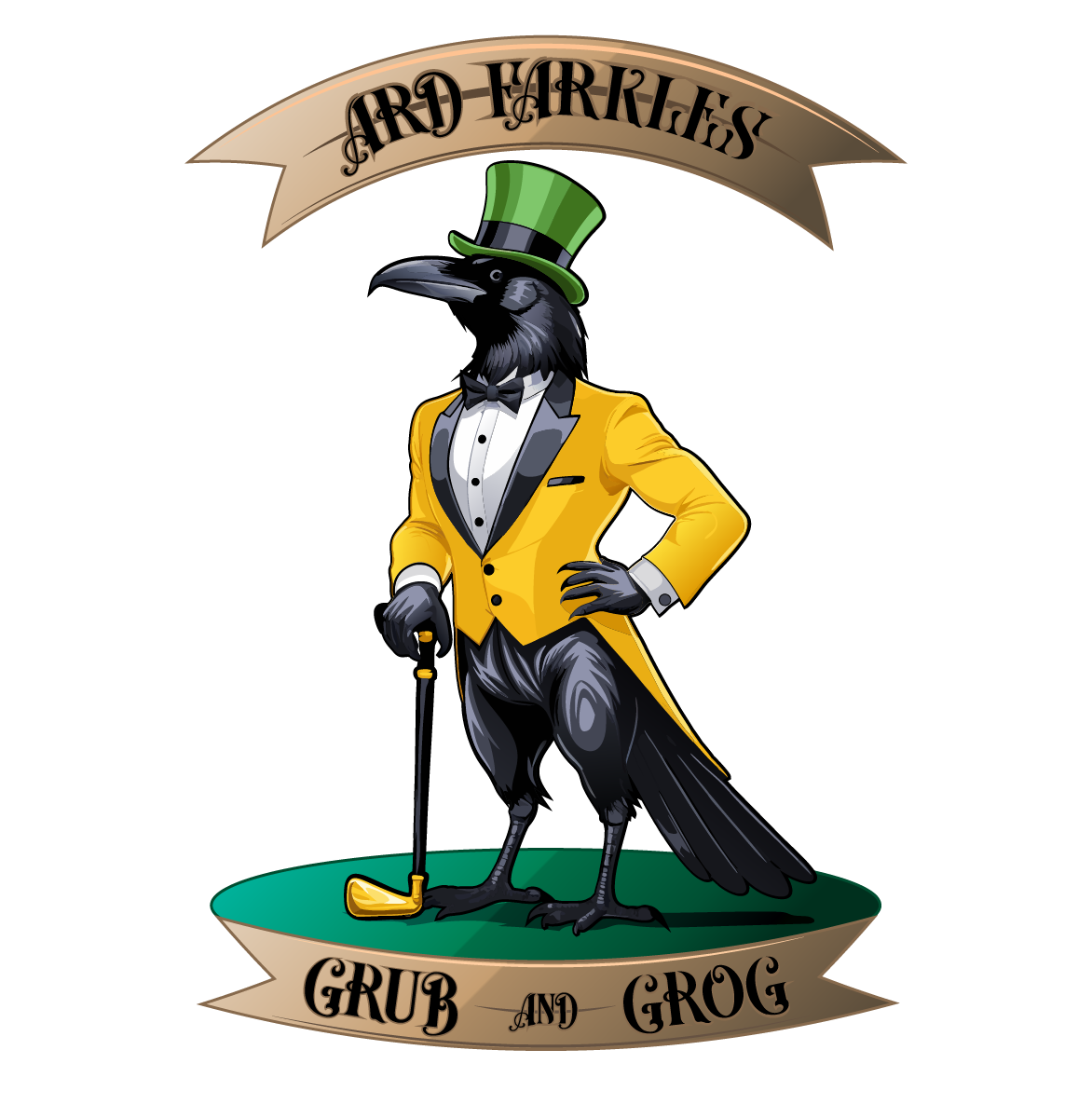 Character Design by GreinZor for Ard Farkle’s Grub and Grog | Design #34671921