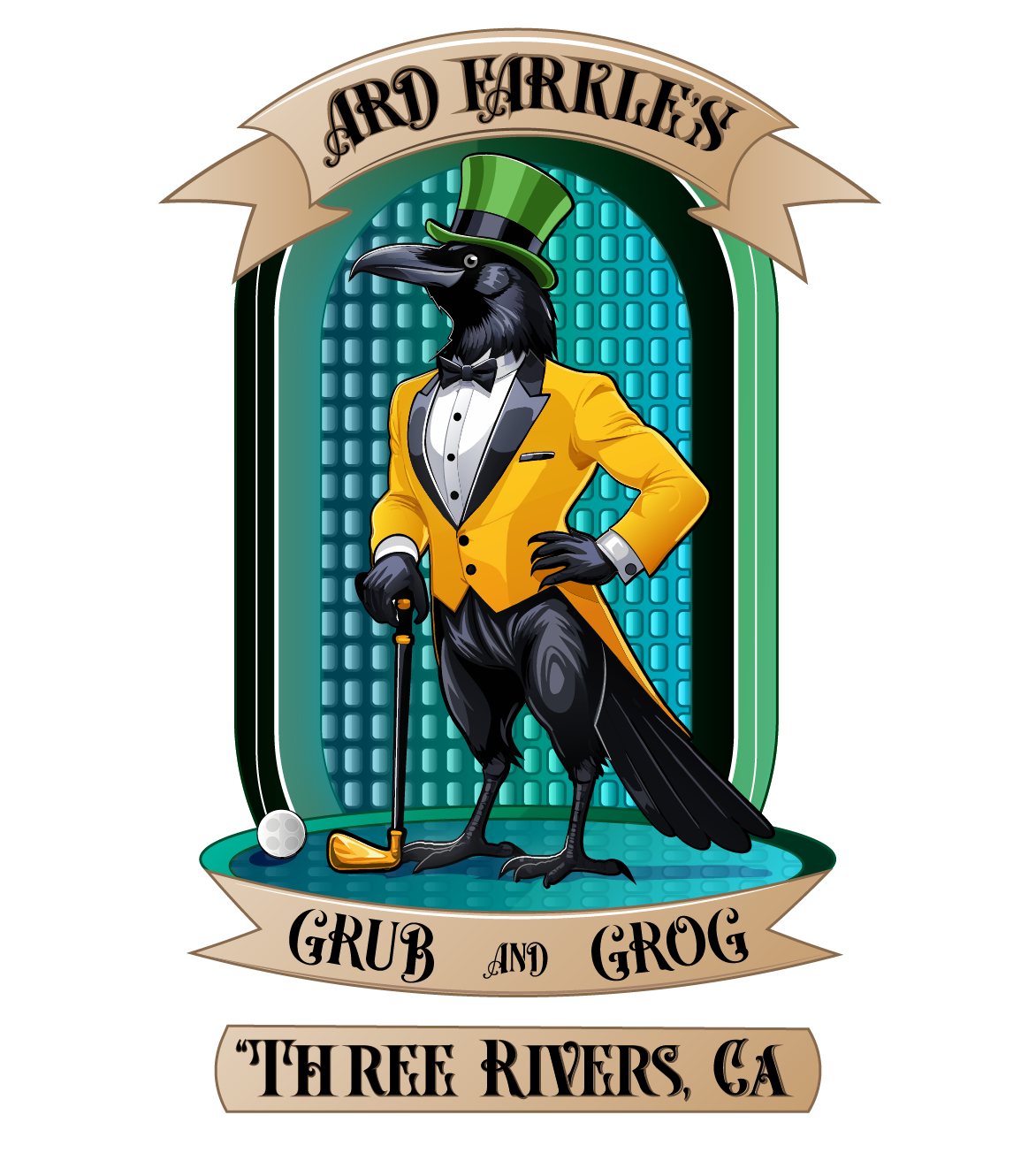 Character Design by GreinZor for Ard Farkle’s Grub and Grog | Design #34680150