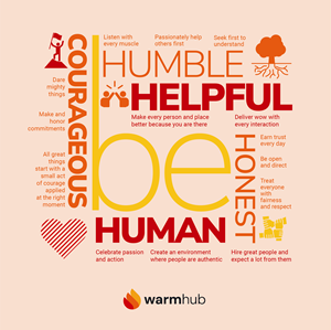 Diseño Gráfico por JK18 para WarmHub | Diseño: #35177568