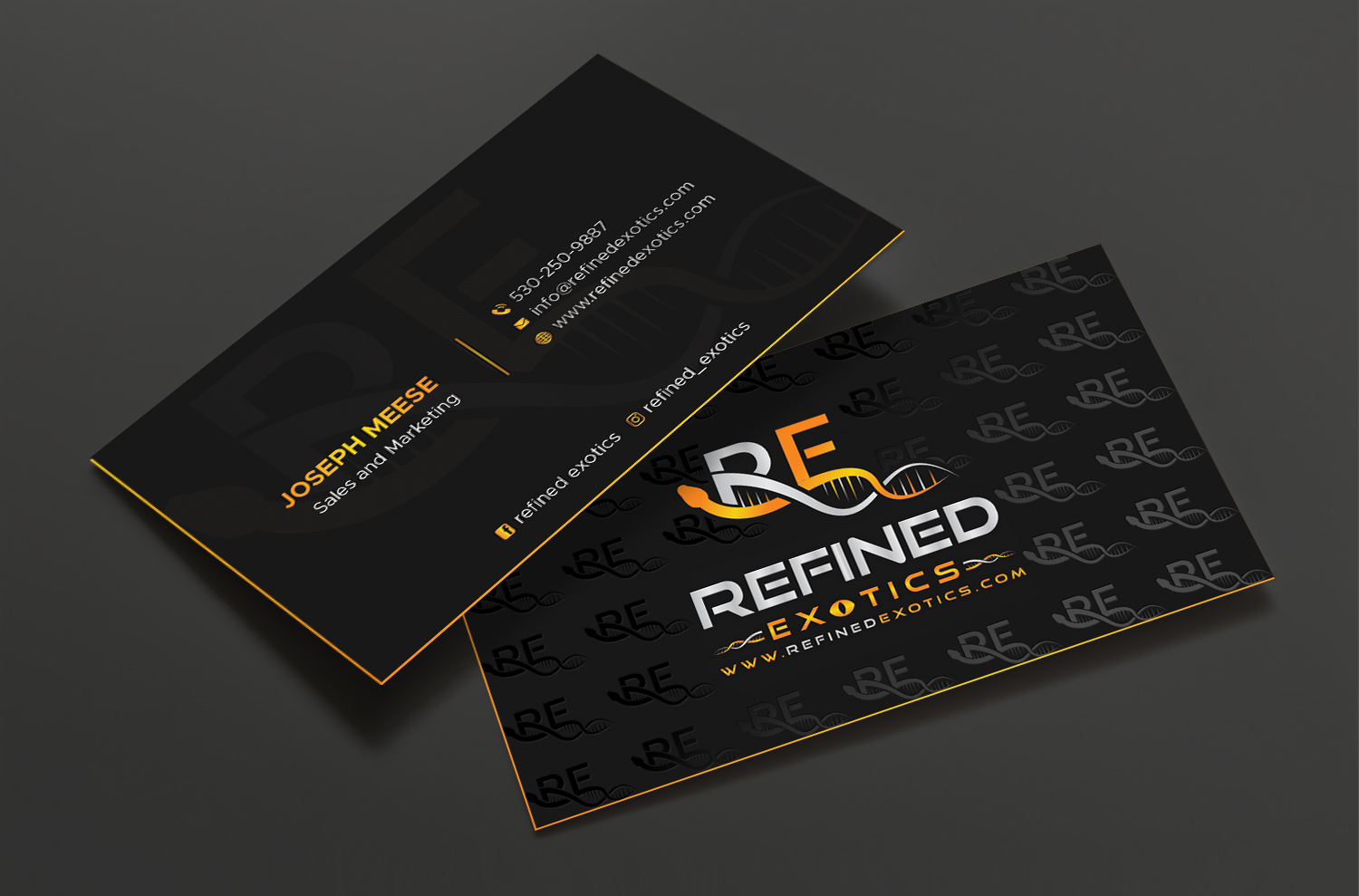 Business Card Design by DesignShout for this project | Design #34675429