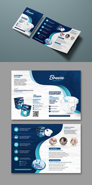 Design A flyer for Adult Diapers