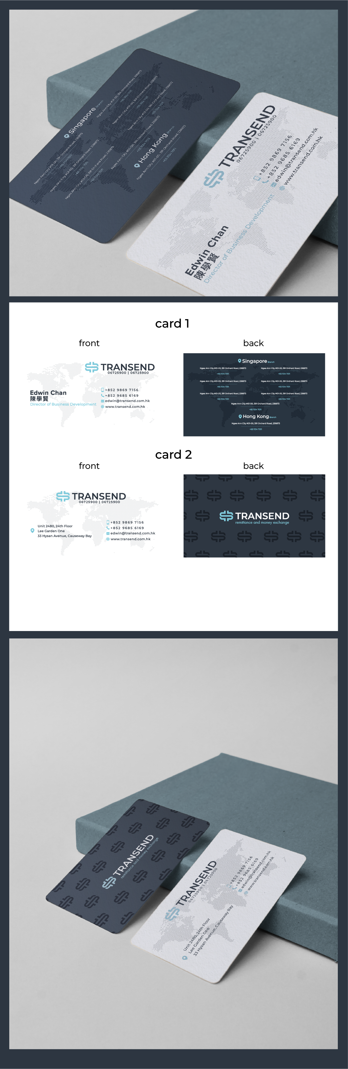 Diseño de Tarjeta de Presentación por saifysyed Studio para este proyecto | Diseño #34670669