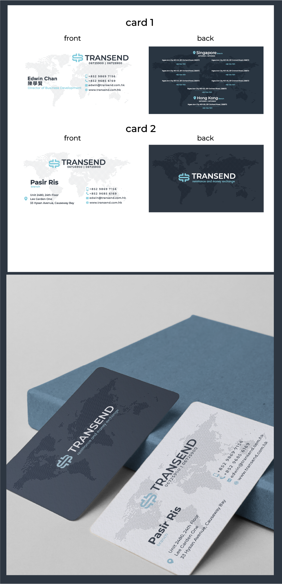 Visitenkarten-Design von saifysyed Studio für dieses Projekt | Design #34683430