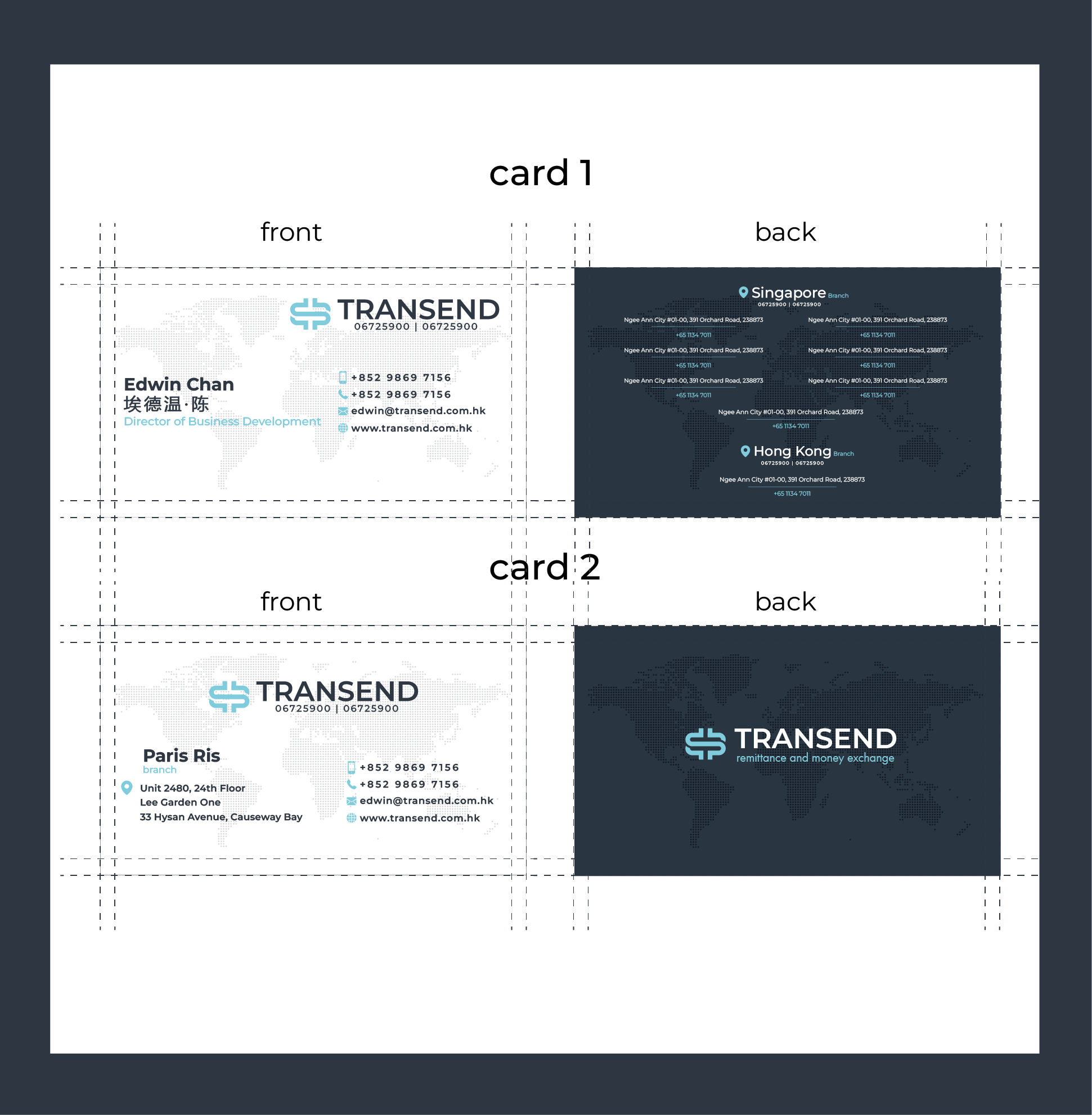Business Card Design by saifysyed Studio for this project | Design #34690952
