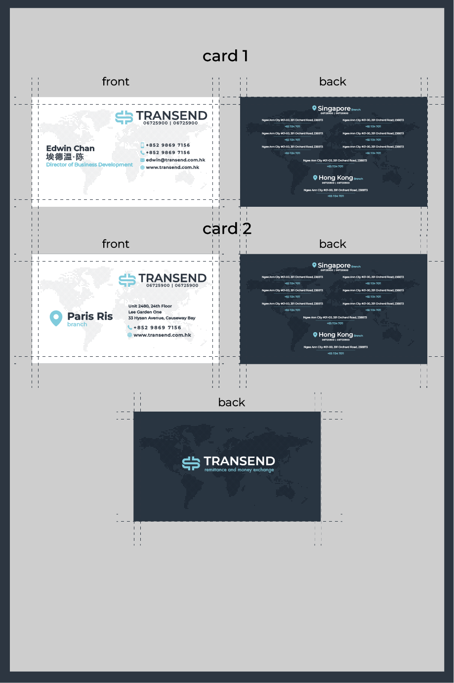 Business Card Design by saifysyed Studio for this project | Design: #34750524