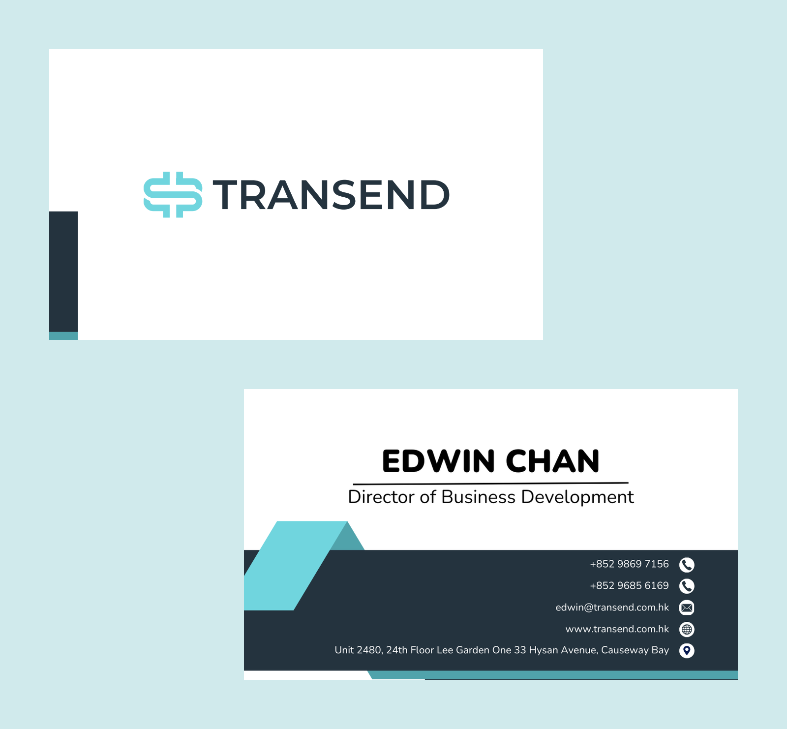 Business Card Design by WebDesk Solution for this project | Design #34682587