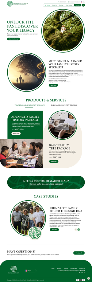 Wix Design by nzdesigners for this project | Design: #34746821
