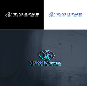 Logo Design by RA-bica for Vision Handwerk GmbH | Design: #34689967