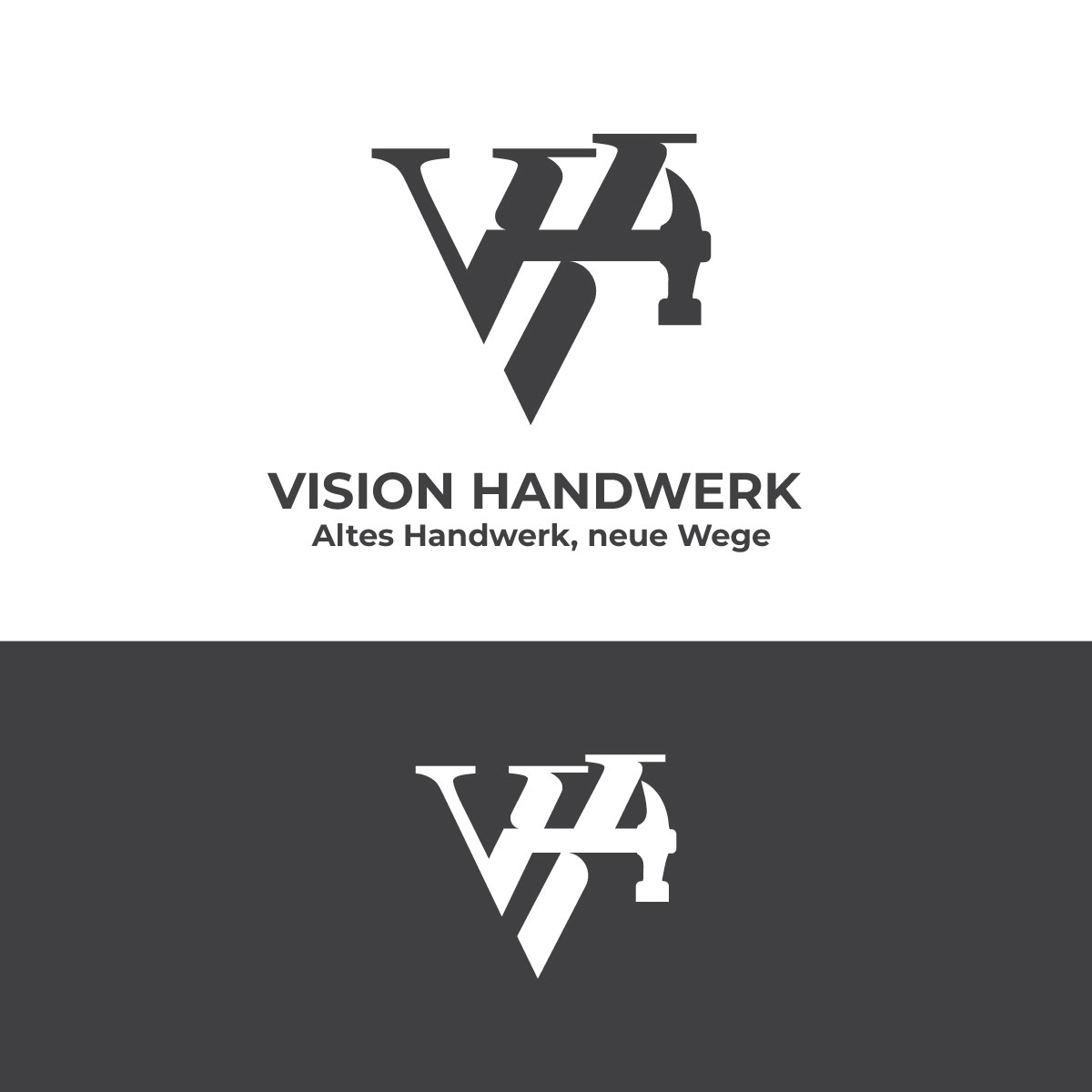 Logo Design by dianagargaritza for Vision Handwerk GmbH | Design #34711289