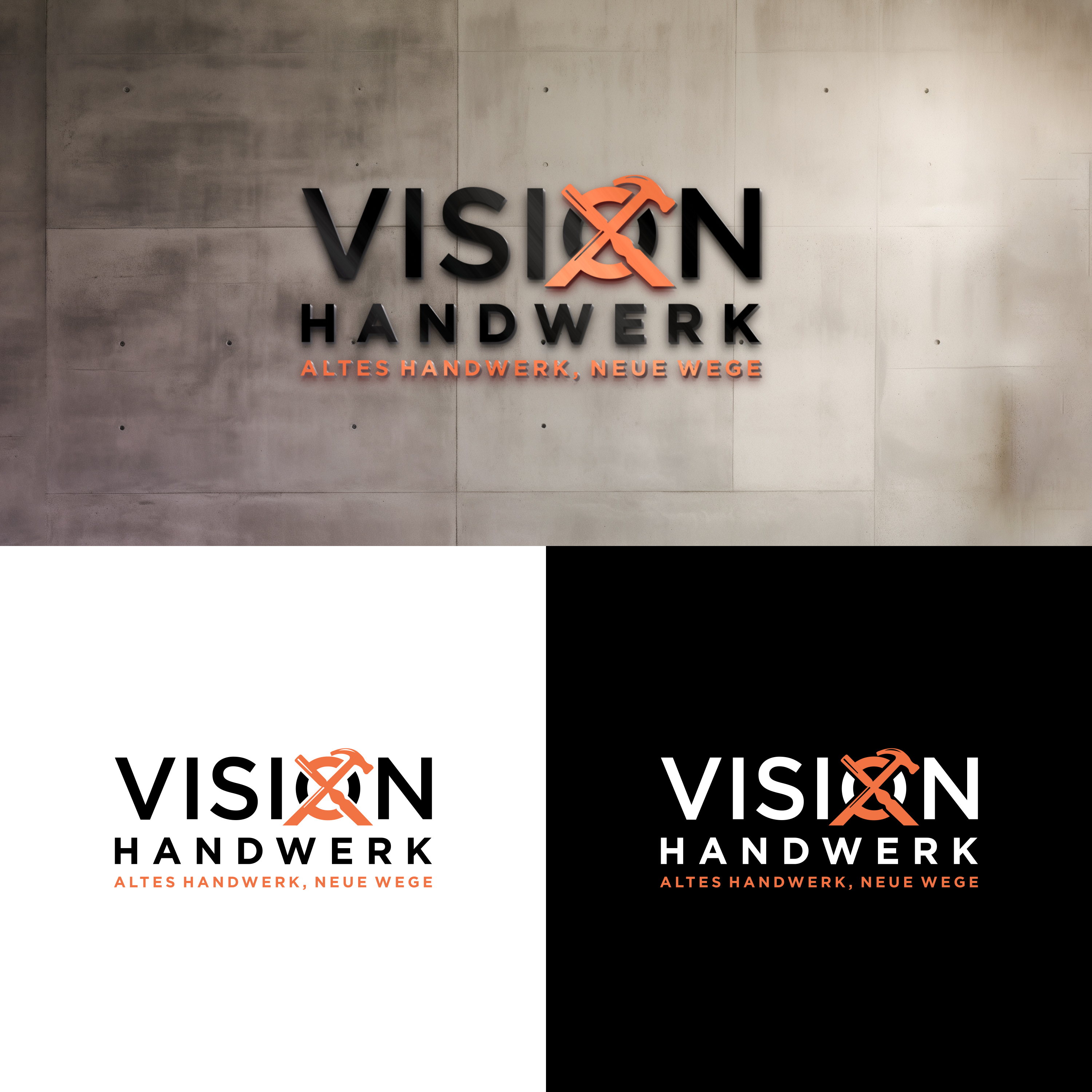 Diseño de Logo por syad666 para Vision Handwerk GmbH | Diseño #34673842