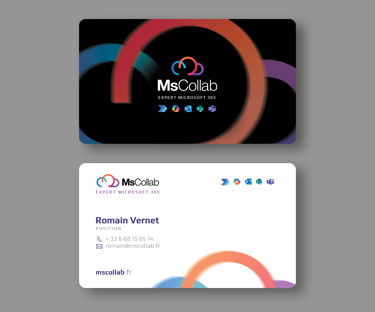 Business Card Design by Andrés Sebastián for this project | Design #34700004