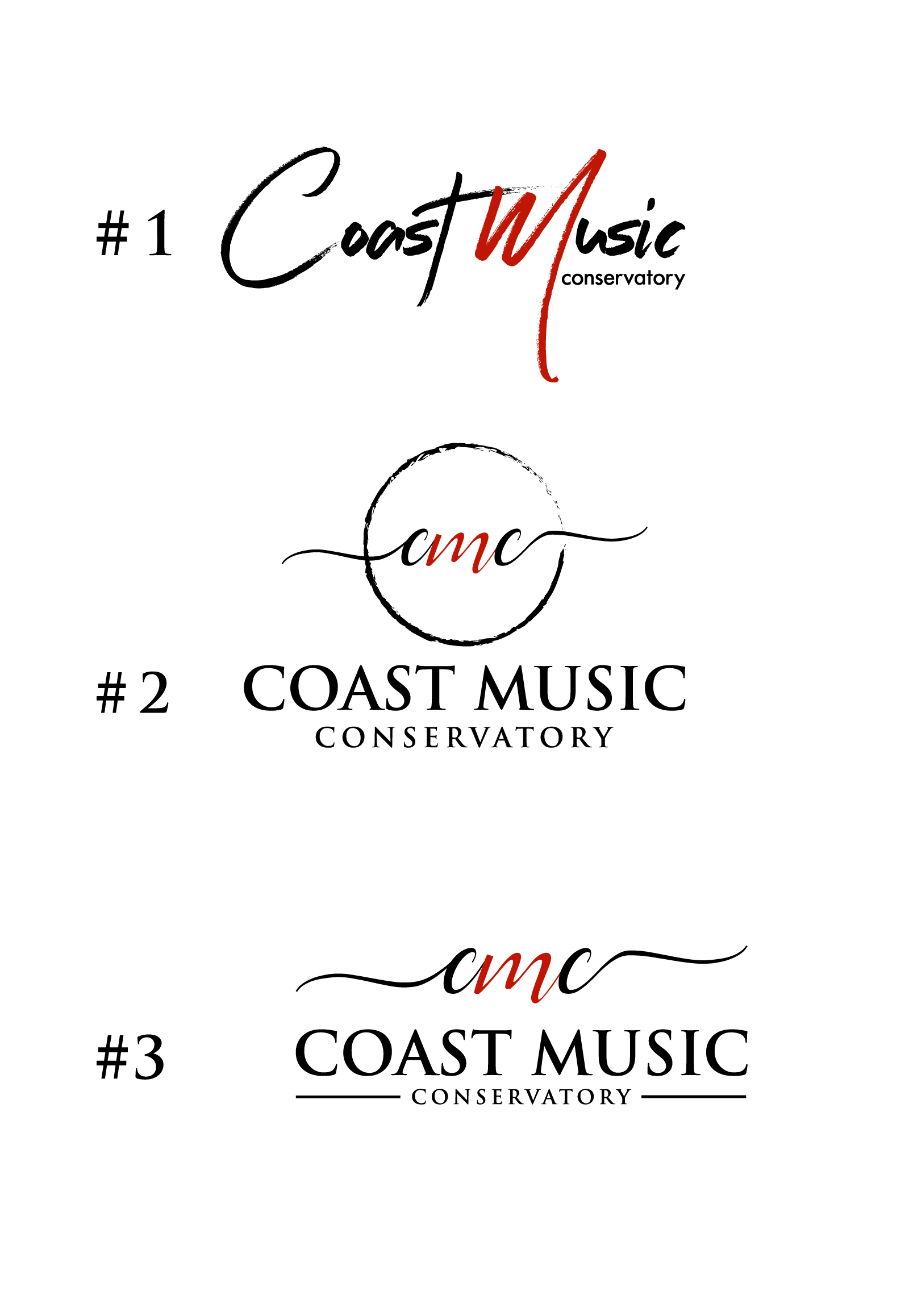 Diseño de Logo por LogoBids para Coast Music Conservatory | Diseño #34719748