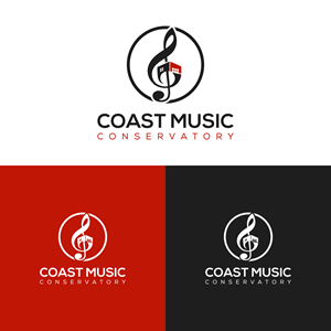 Diseño de Logo por anak hits para Coast Music Conservatory | Diseño: #34687961