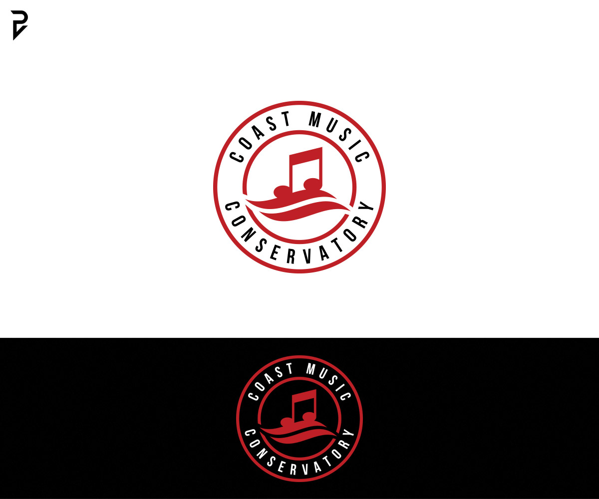 Diseño de Logo por poisonvectors para Coast Music Conservatory | Diseño #34686668
