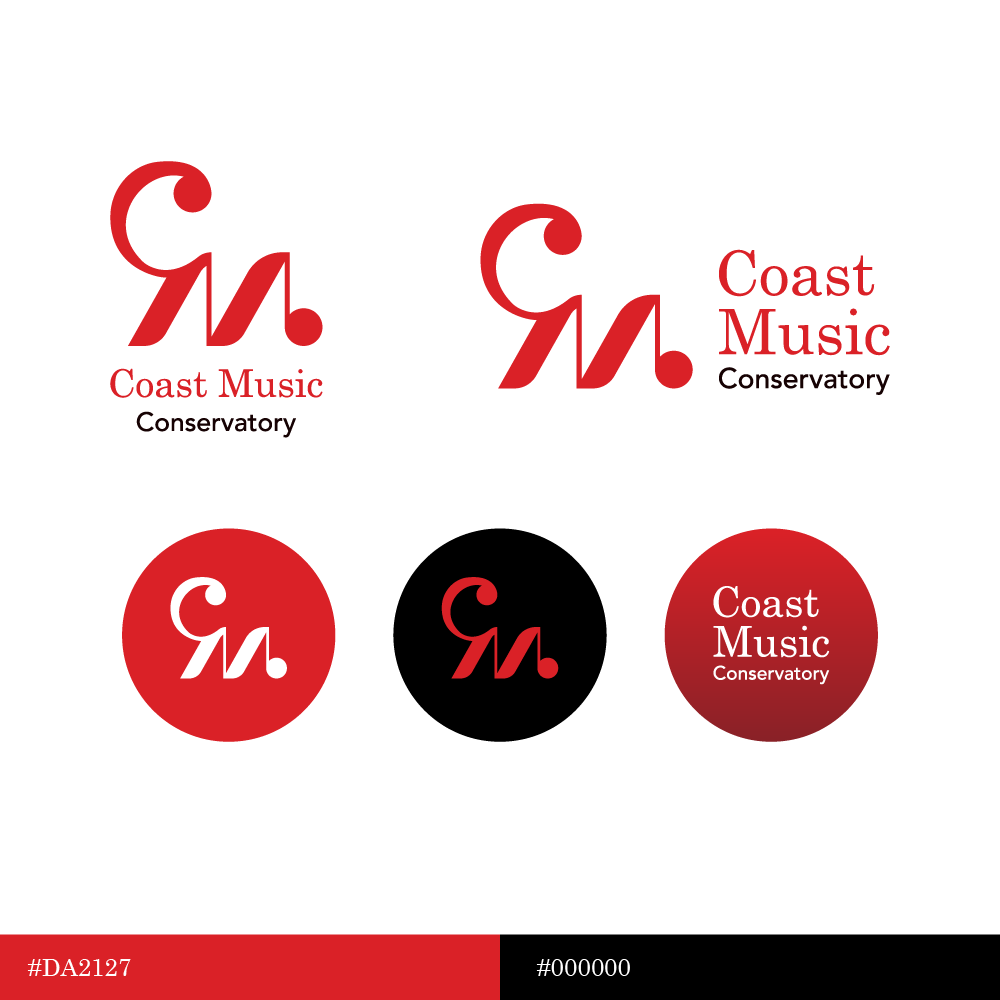 Diseño de Logo por Agung_Wibisono para Coast Music Conservatory | Diseño #34722289