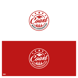Logo Design by Sujit Banerjee for Coast Music Conservatory | Design: #34690704