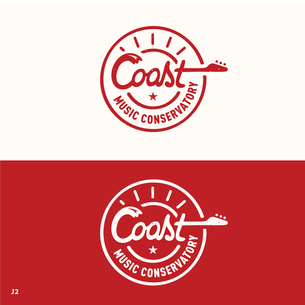 Logo Design by Sujit Banerjee for Coast Music Conservatory | Design #34690706