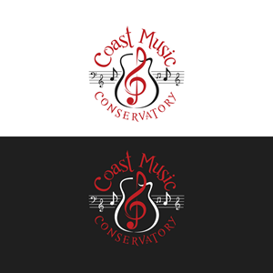 Diseño de Logo por prodesigns99 para Coast Music Conservatory | Diseño: #34692941