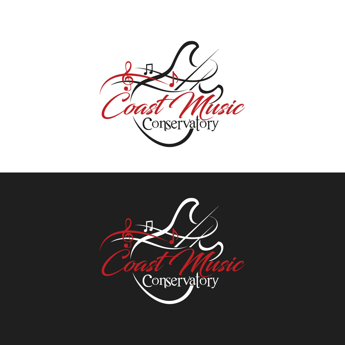 Diseño de Logo por prodesigns99 para Coast Music Conservatory | Diseño #34692942