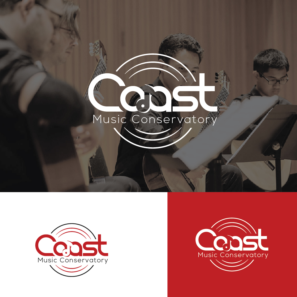 Logo Design by Maxo-Biz for Coast Music Conservatory | Design #34699529