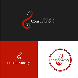 Diseño de Logo por Jarry199776 para Coast Music Conservatory | Diseño: #34694532
