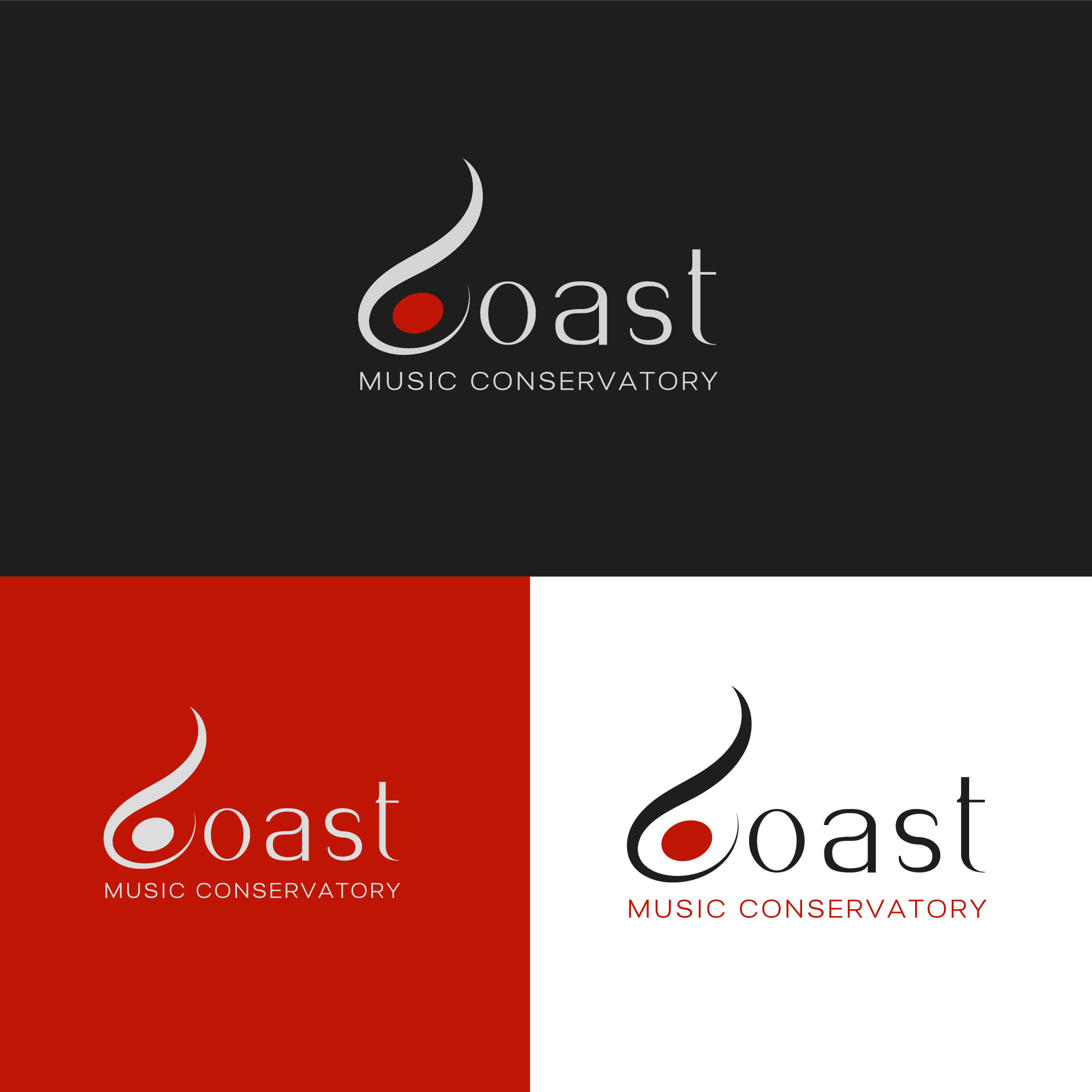 Logo Design by Jarry199776 for Coast Music Conservatory | Design #34709033