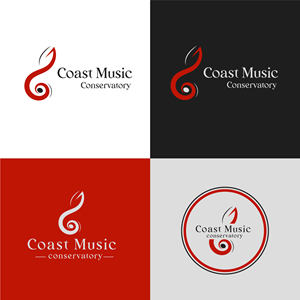 Diseño de Logo por Jarry199776 para Coast Music Conservatory | Diseño: #34709034