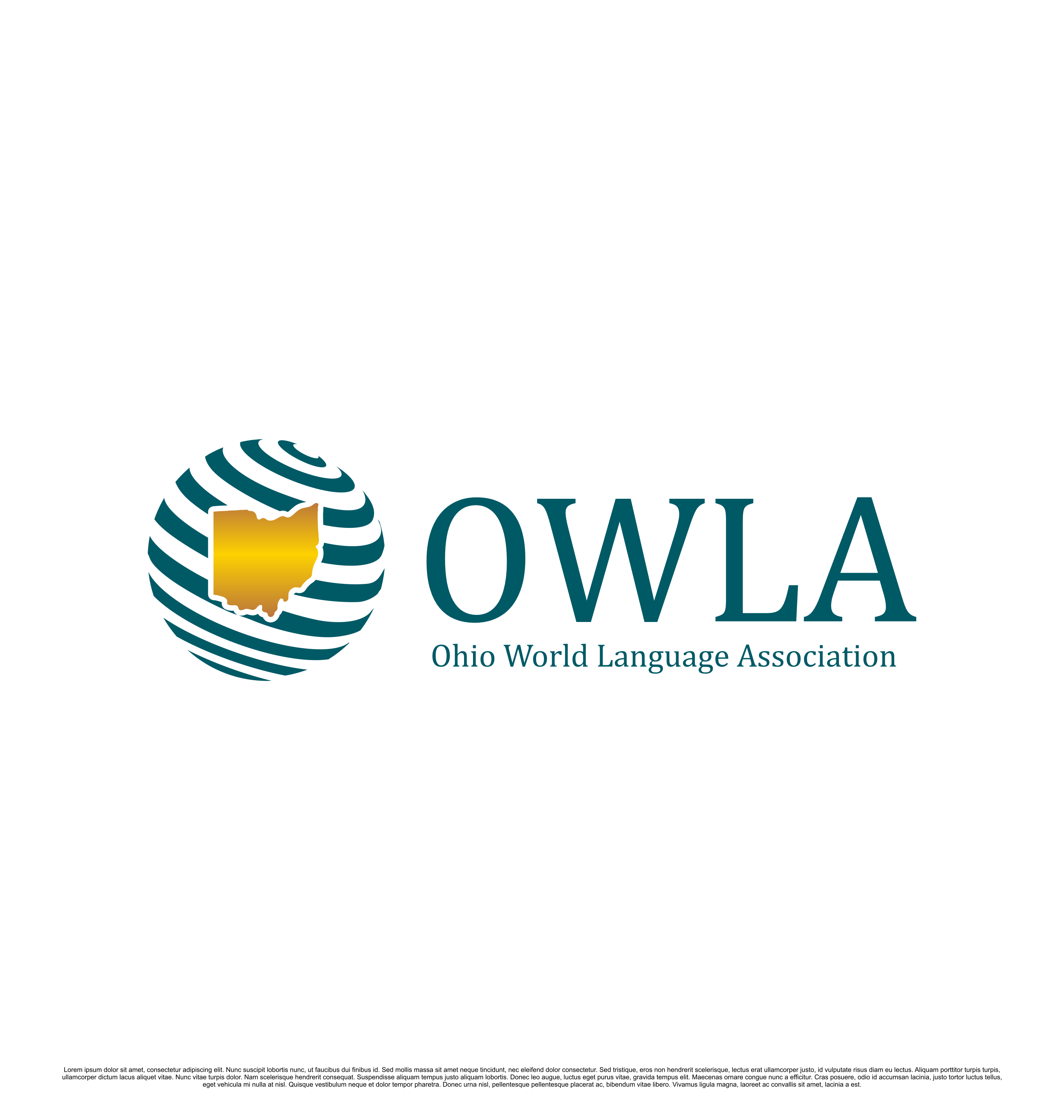 Logo Design by saesean for Ohio World Language Association | Design #34682831