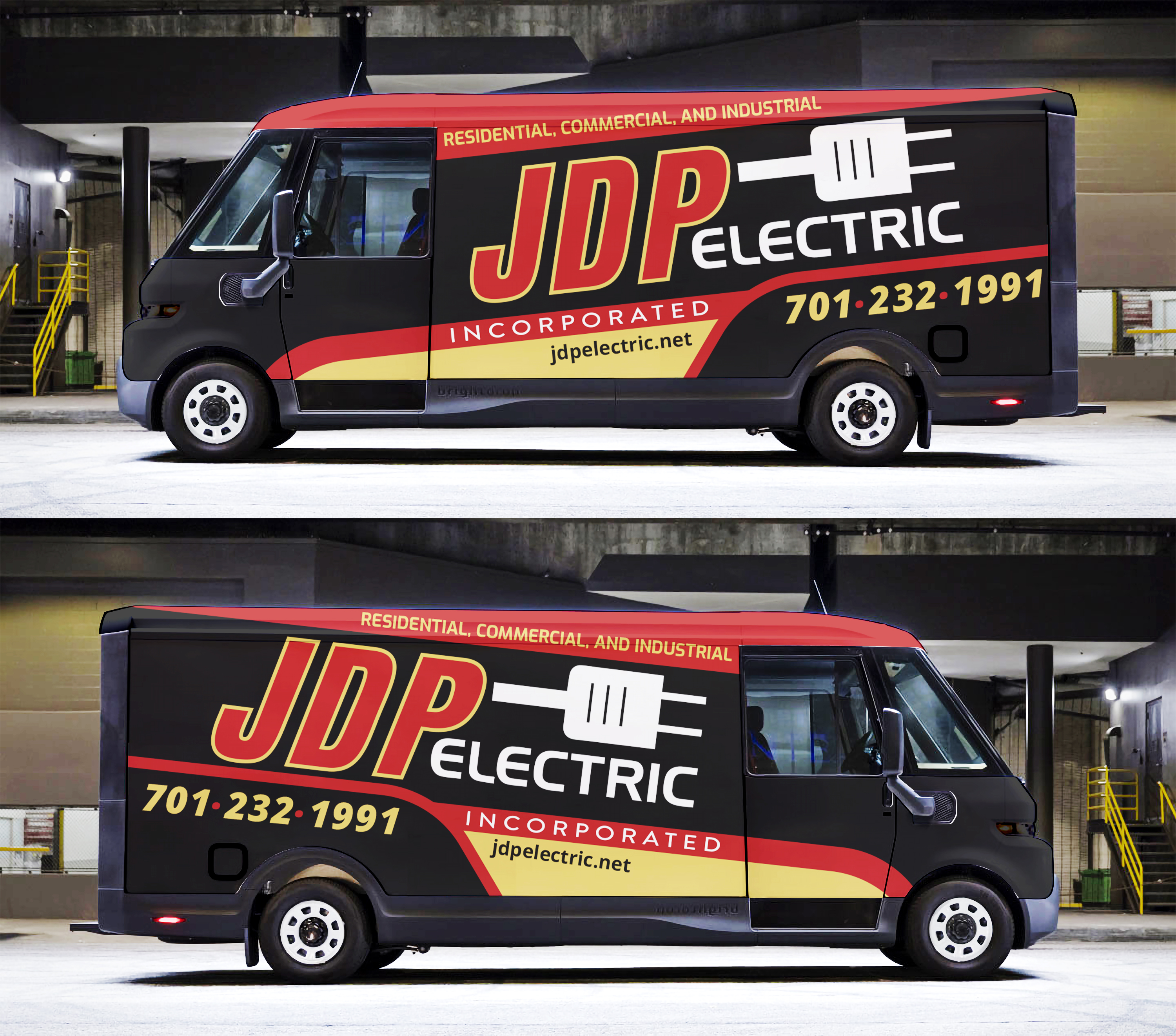 Car Wrap Design by WrapTonic24 for JDP Electric | Design #34705463