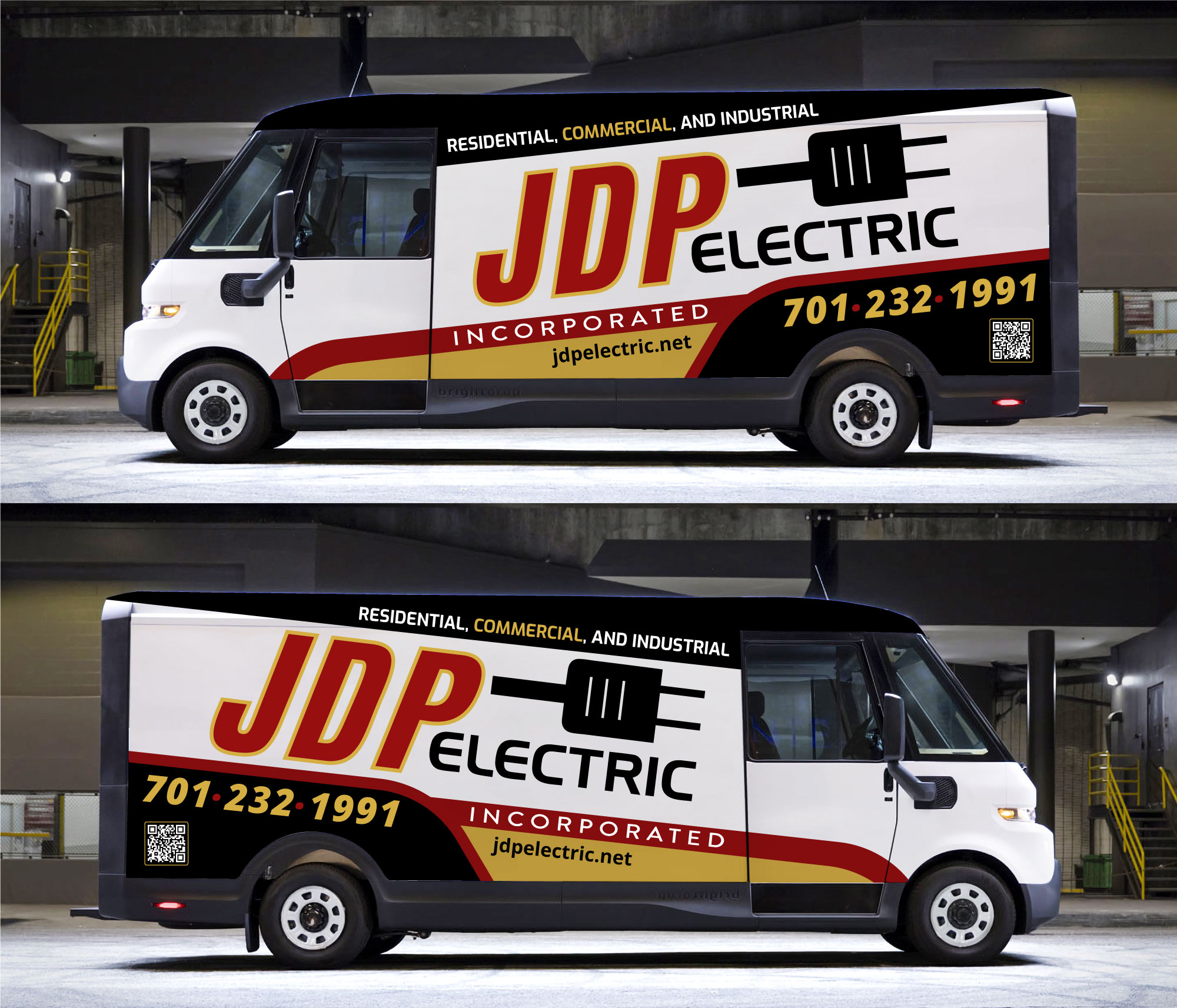 Car Wrap Design by WrapTonic24 for JDP Electric | Design #34705523