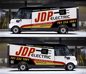 Car Wrap Design by WrapTonic24 for JDP Electric | Design: #34705523
