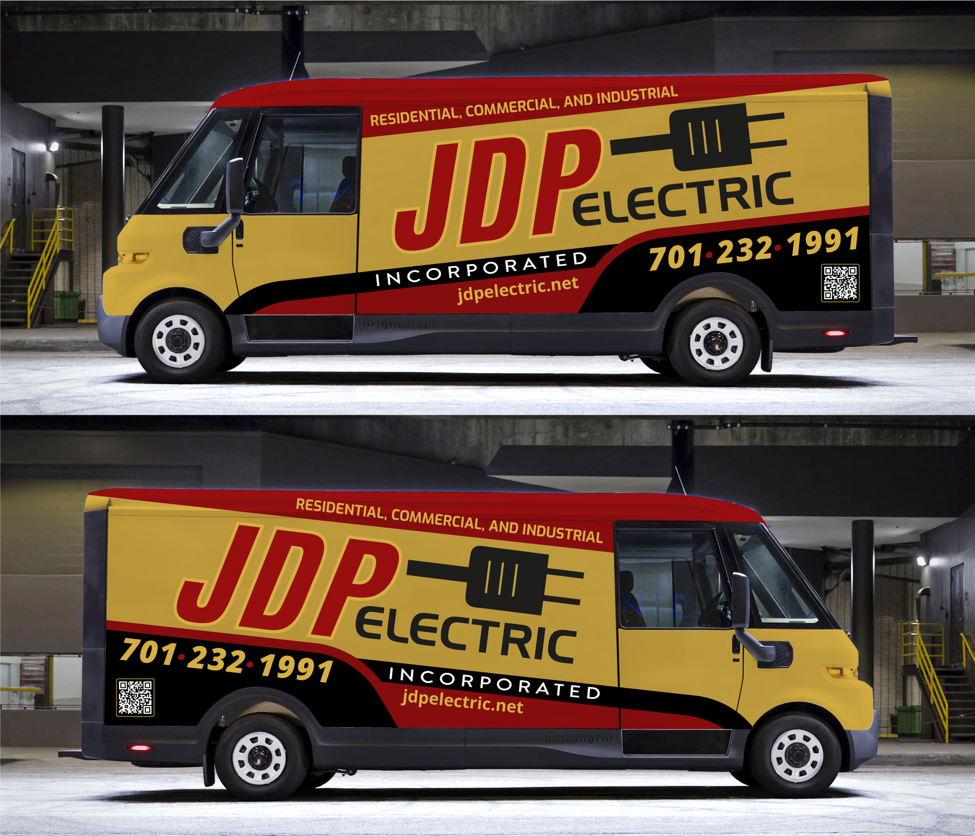 Car Wrap Design by WrapTonic24 for JDP Electric | Design #34705524