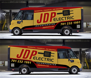 Car Wrap Design by WrapTonic24 for JDP Electric | Design: #34705524