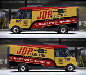 Car Wrap Design by WrapTonic24 for JDP Electric | Design: #34705525