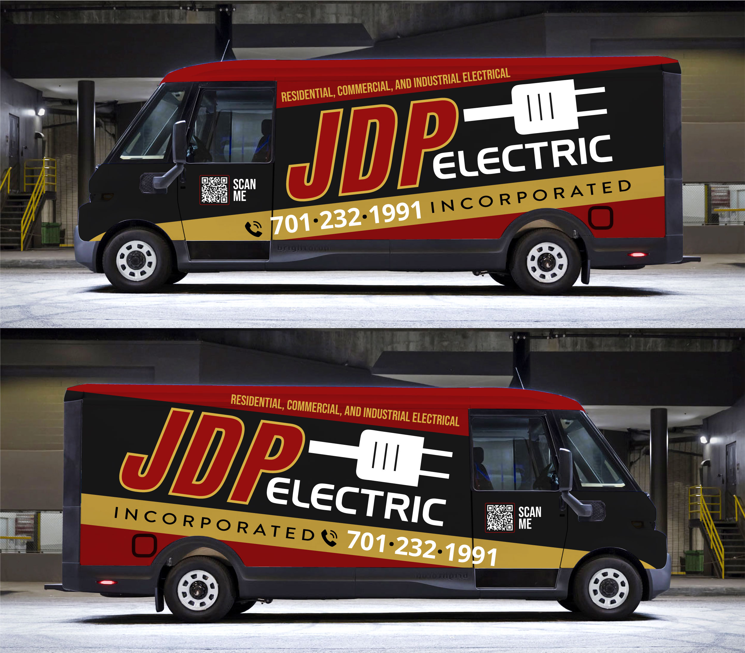 Car Wrap Design by WrapTonic24 for JDP Electric | Design #34725134