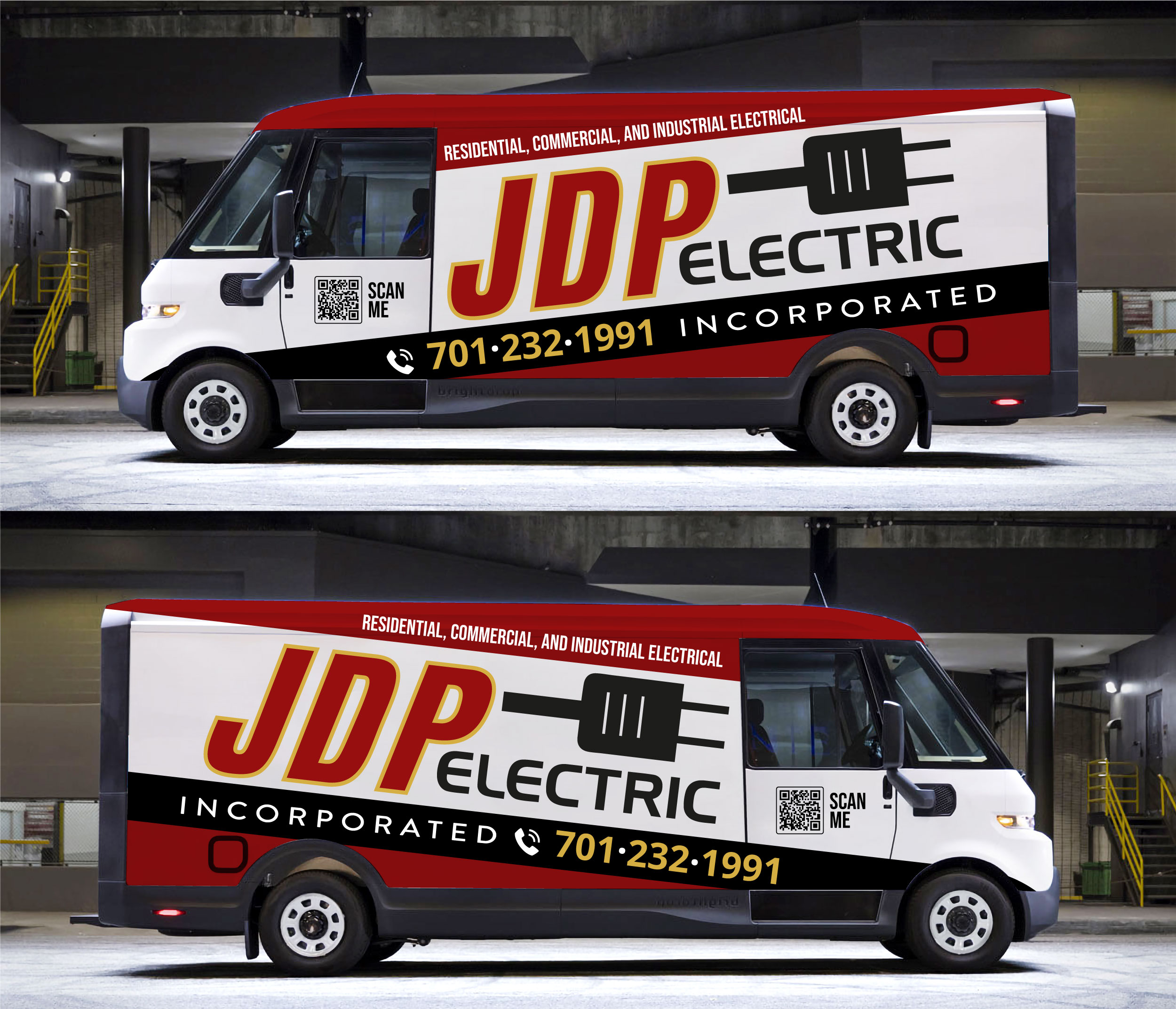 Car Wrap Design by WrapTonic24 for JDP Electric | Design #34725135